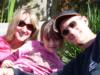 Mark, Deb and Faith visiting